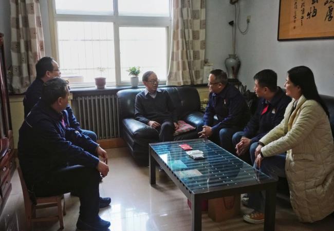 軸研所領(lǐng)導班子走訪(fǎng)慰問(wèn)離退休老干部、老黨員